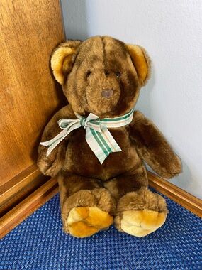 Dan Dee Soft Expressions brown bear stuffed animal, plush